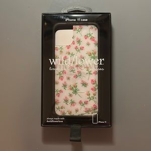 iPhone, 11 phone case #Wildflower pink flower, phone case